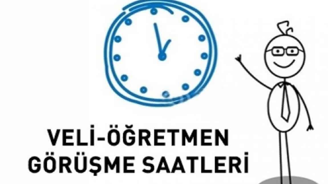2024-2025 I. DÖNEM VELİ GÖRÜŞME SAATLERİMİZ SİTEMİZE EKLENDİ